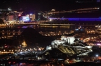西藏拉萨：布达拉宫夜景美